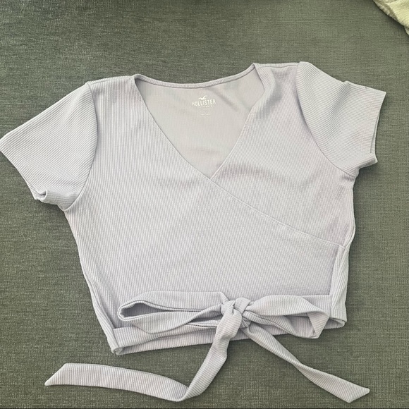 Hollister Tops - Hollister Wrap Cropped Tee